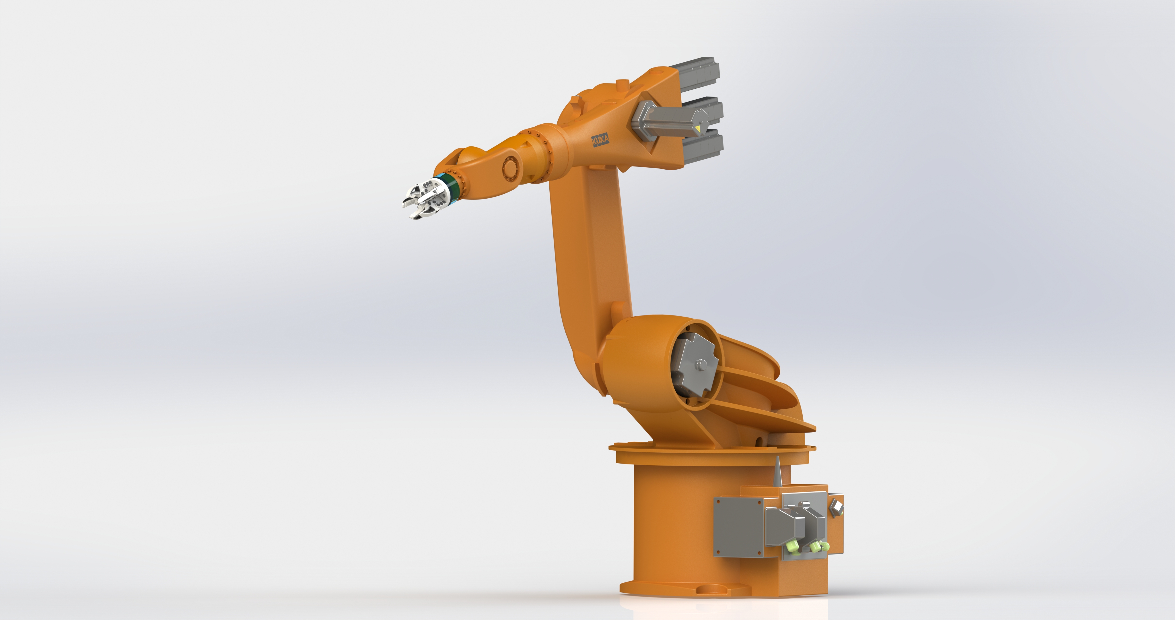 kuka industrial robotic arm